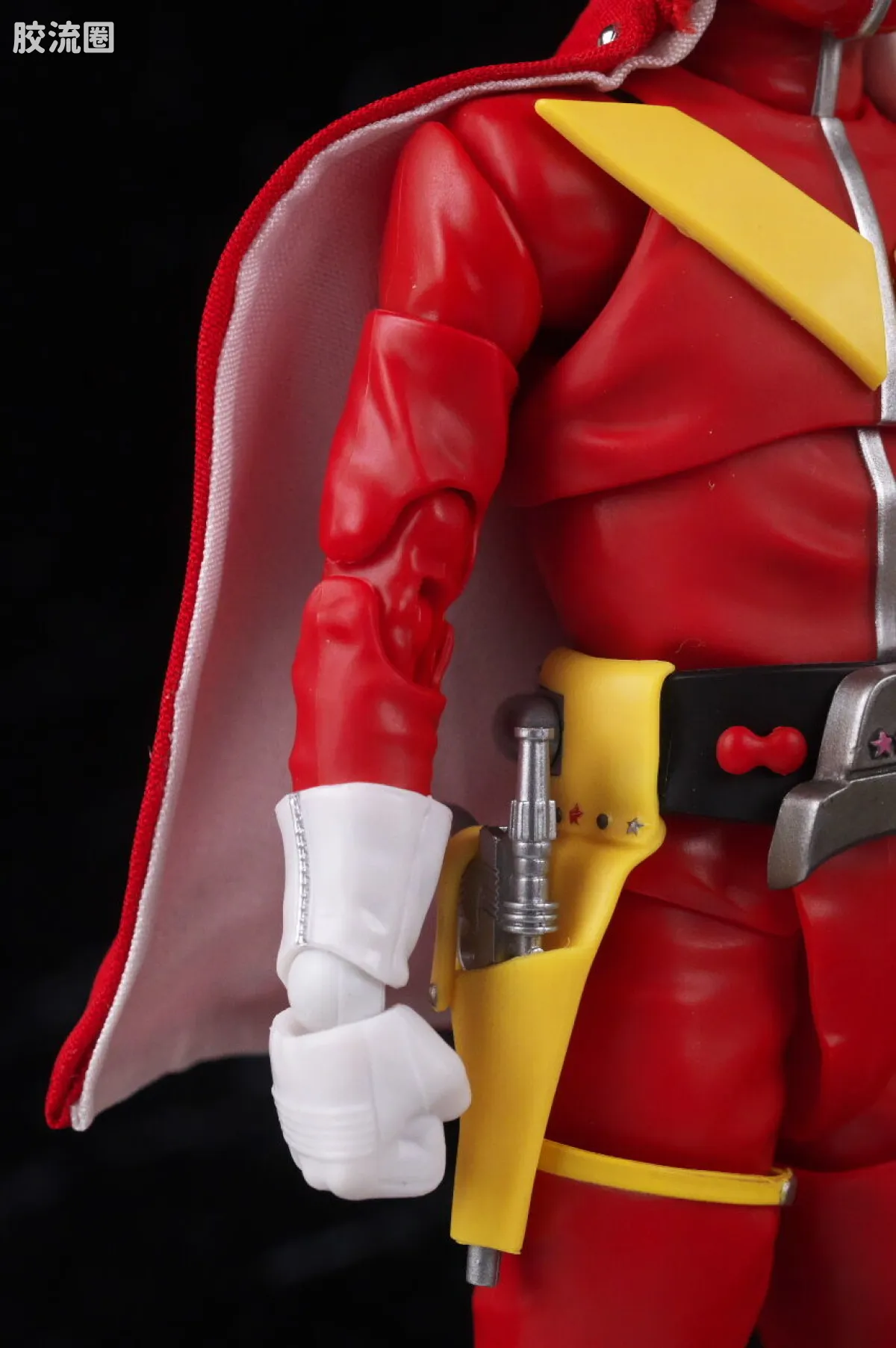 SHF 真骨雕 超级战队系列 秘密战队 赤连者 超级战队50周年纪念Ver. (初回限定地台附属) - 图片
