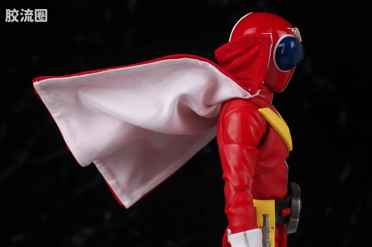 SHF 真骨雕 超级战队系列 秘密战队 赤连者 超级战队50周年纪念Ver. (初回限定地台附属) - 图片