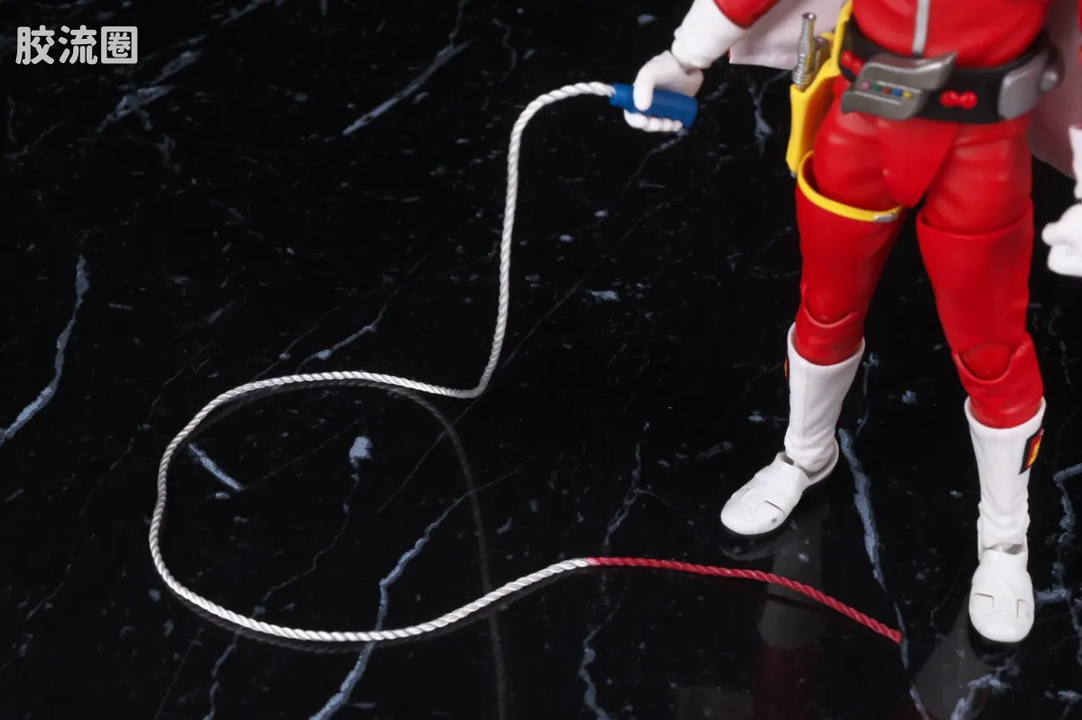 SHF 真骨雕 超级战队系列 秘密战队 赤连者 超级战队50周年纪念Ver. (初回限定地台附属) - 图片