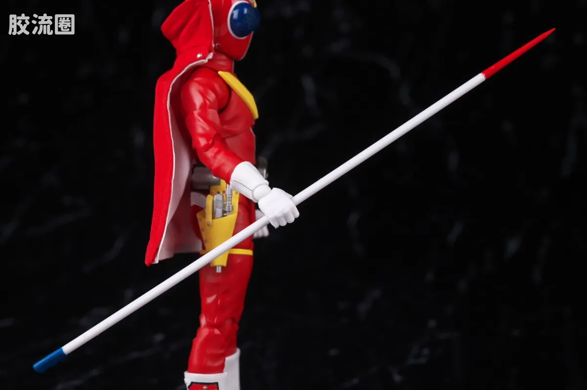 SHF 真骨雕 超级战队系列 秘密战队 赤连者 超级战队50周年纪念Ver. (初回限定地台附属) - 图片