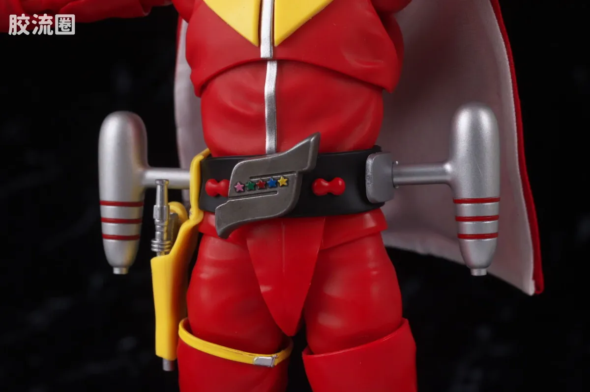 SHF 真骨雕 超级战队系列 秘密战队 赤连者 超级战队50周年纪念Ver. (初回限定地台附属) - 图片