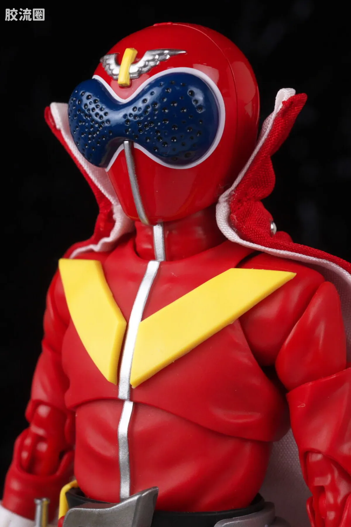 SHF 真骨雕 超级战队系列 秘密战队 赤连者 超级战队50周年纪念Ver. (初回限定地台附属) - 图片