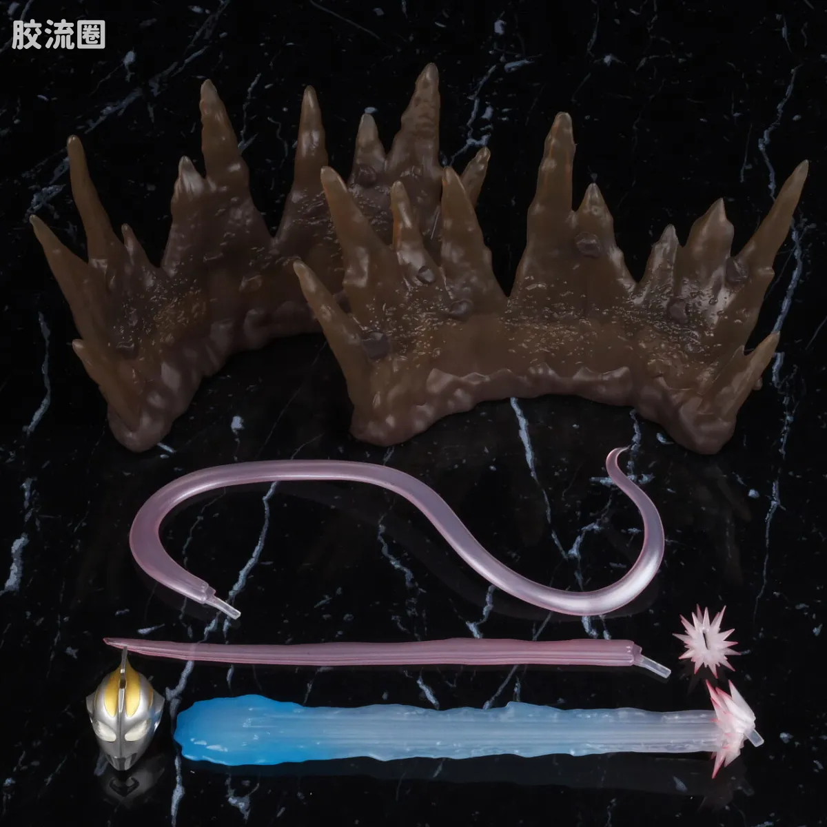 SHF 真骨雕奥特曼系列 盖亚奥特曼(V2)特效部件 - 图片