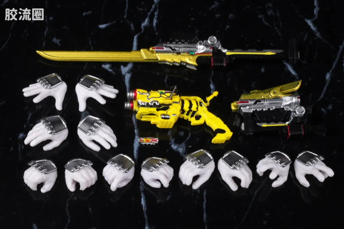 SHF 真骨雕 超级战队系列 兽电战队 强龙红 - 图片