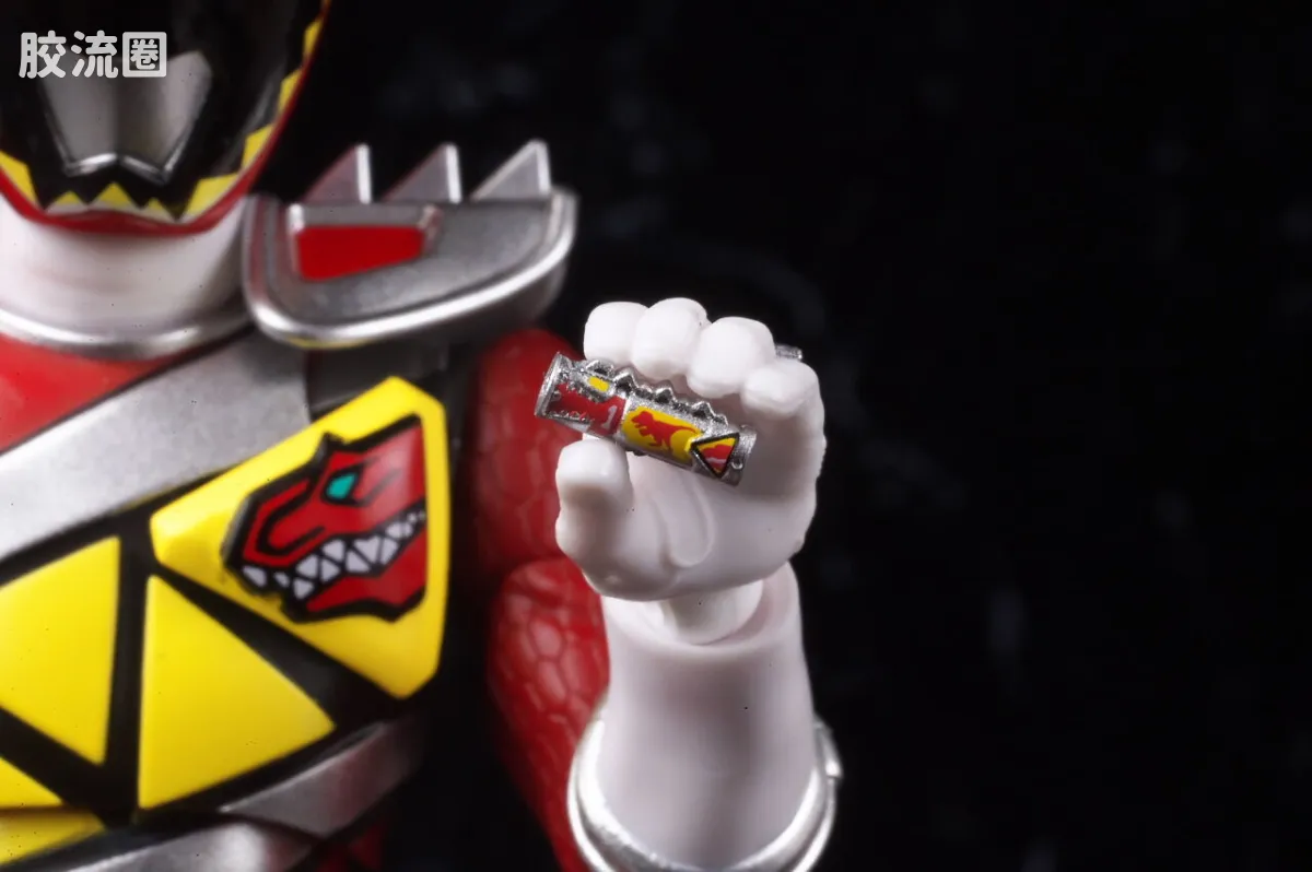 SHF 真骨雕 超级战队系列 兽电战队 强龙红 - 图片