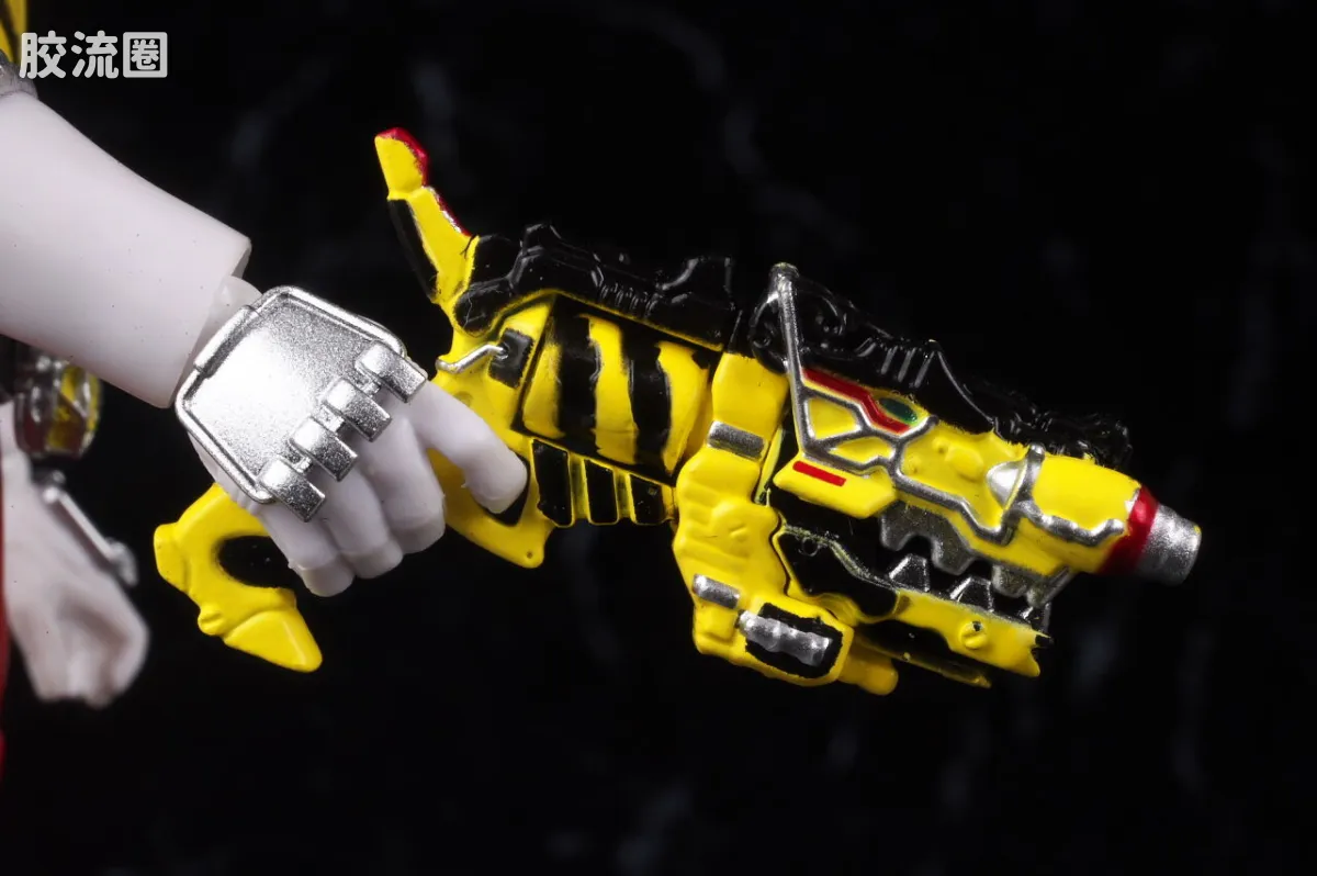 SHF 真骨雕 超级战队系列 兽电战队 强龙红 - 图片