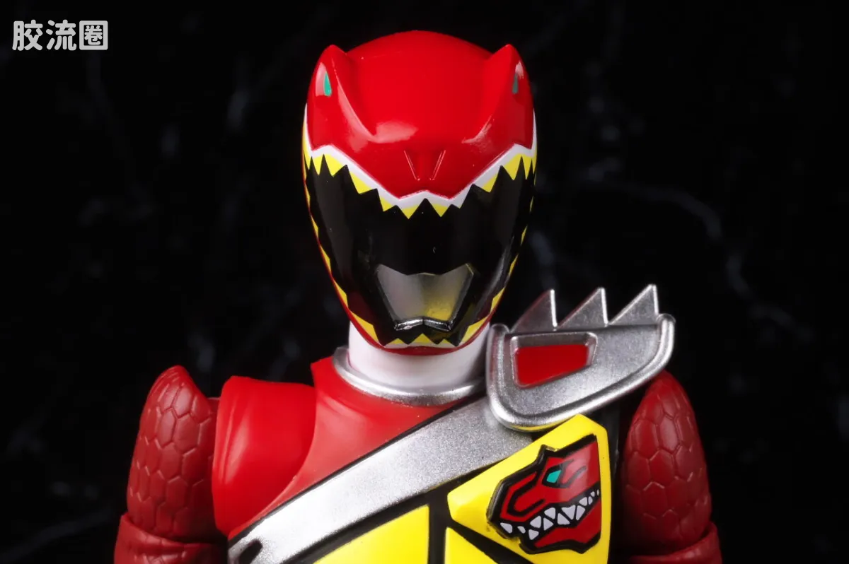 SHF 真骨雕 超级战队系列 兽电战队 强龙红 - 图片