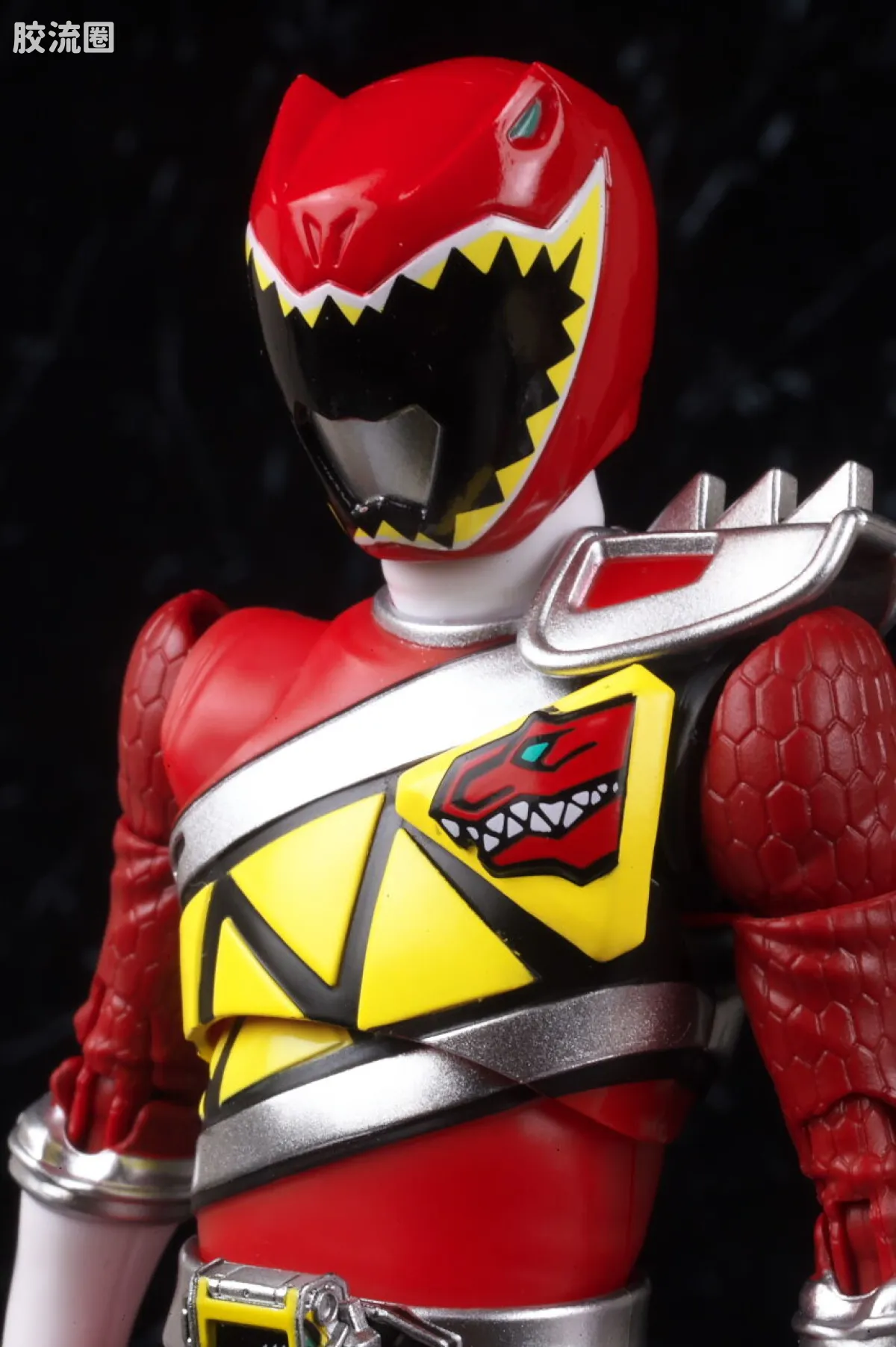 SHF 真骨雕 超级战队系列 兽电战队 强龙红 - 图片
