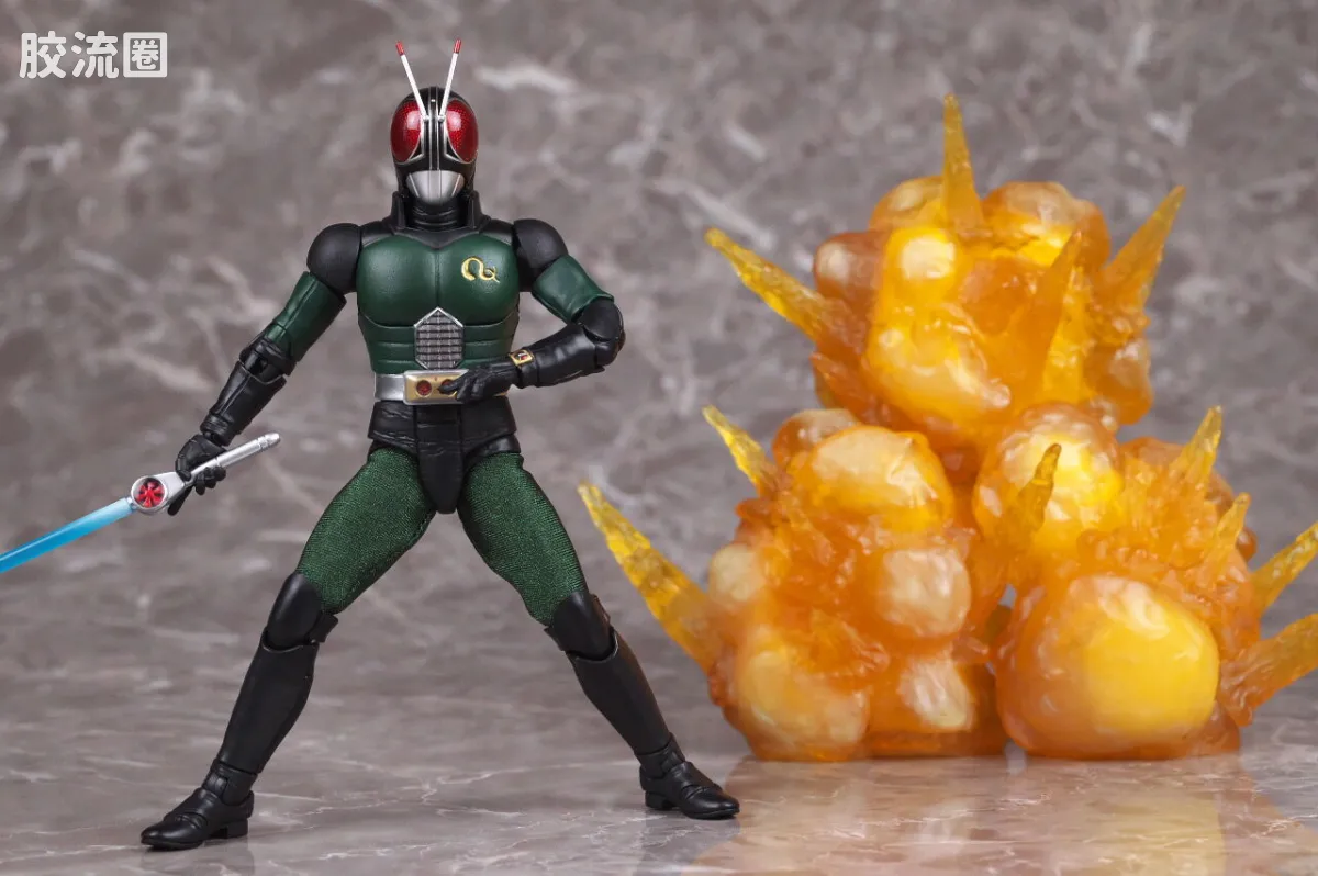 SHF 真骨雕假面骑士系列 假面骑士BLACK RX/暗日重生 - 图片