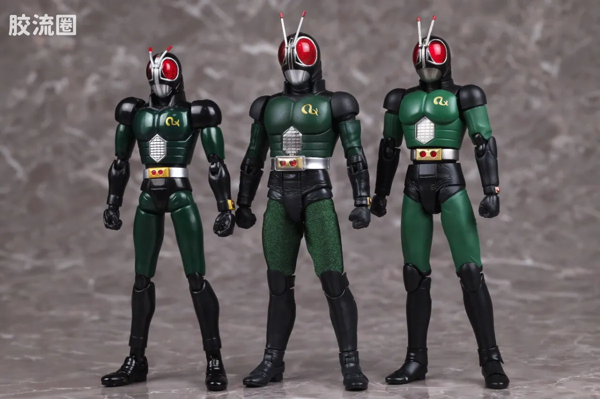 SHF 真骨雕假面骑士系列 假面骑士BLACK RX/暗日重生 - 图片
