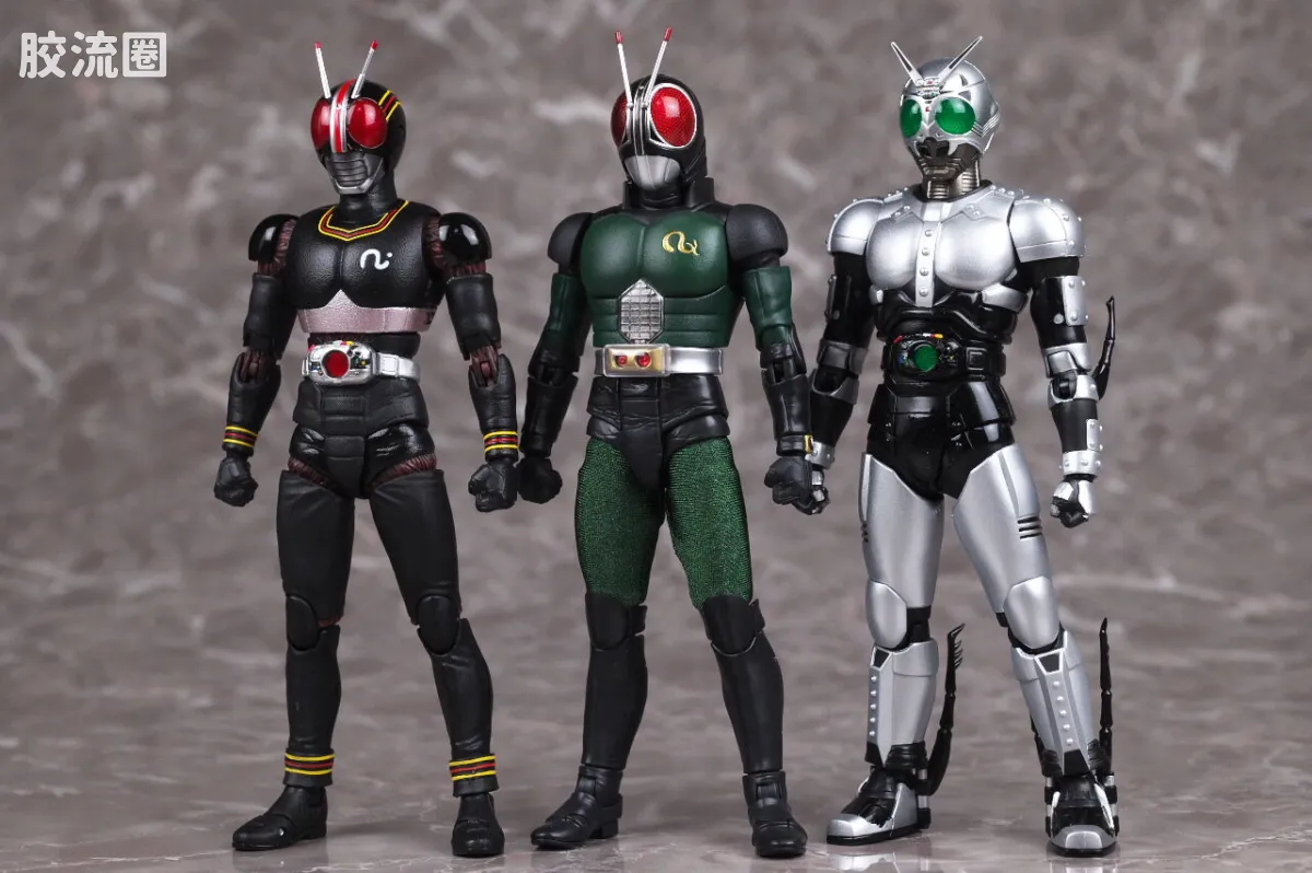 SHF 真骨雕假面骑士系列 假面骑士BLACK RX/暗日重生 - 图片