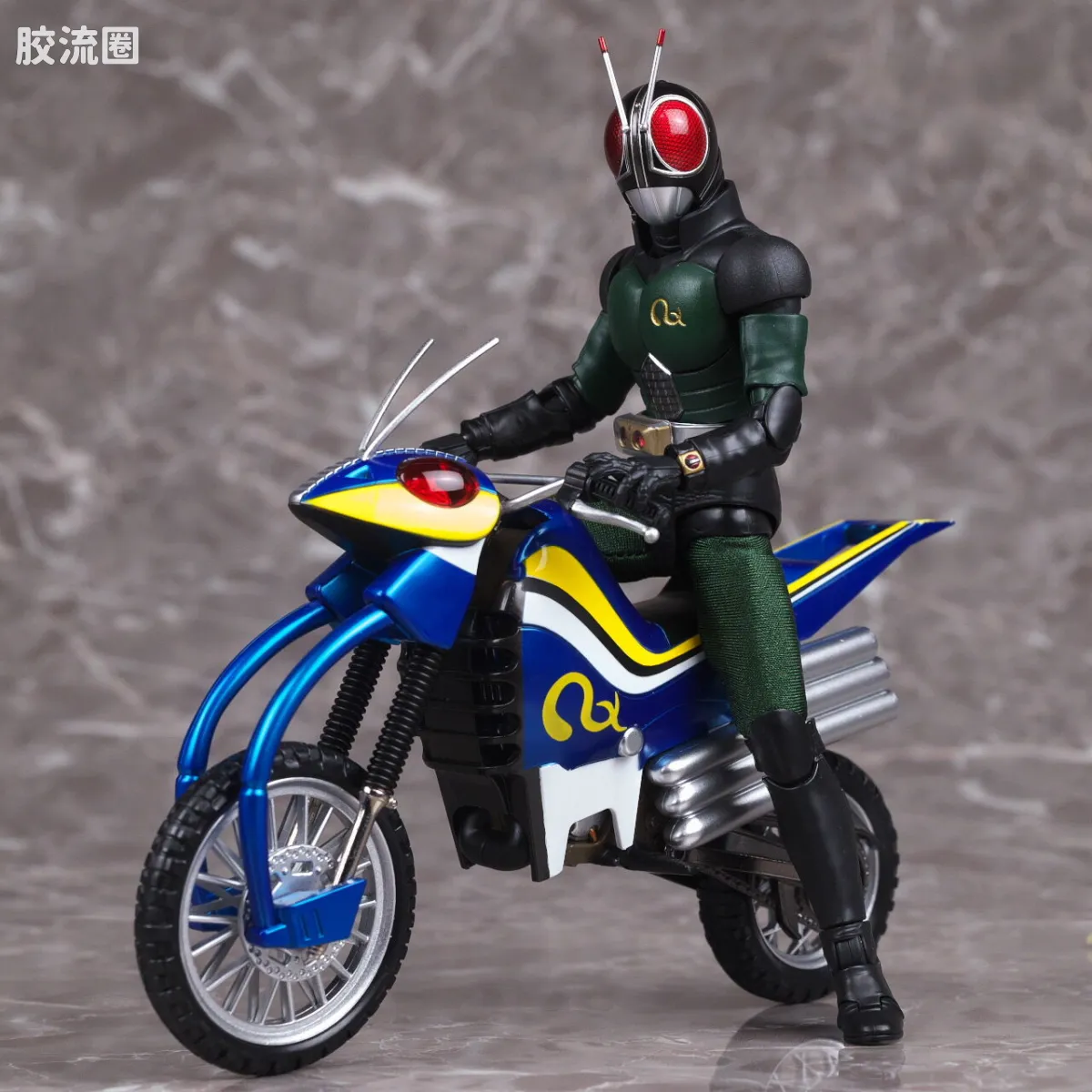 SHF 真骨雕假面骑士系列 假面骑士BLACK RX/暗日重生 - 图片