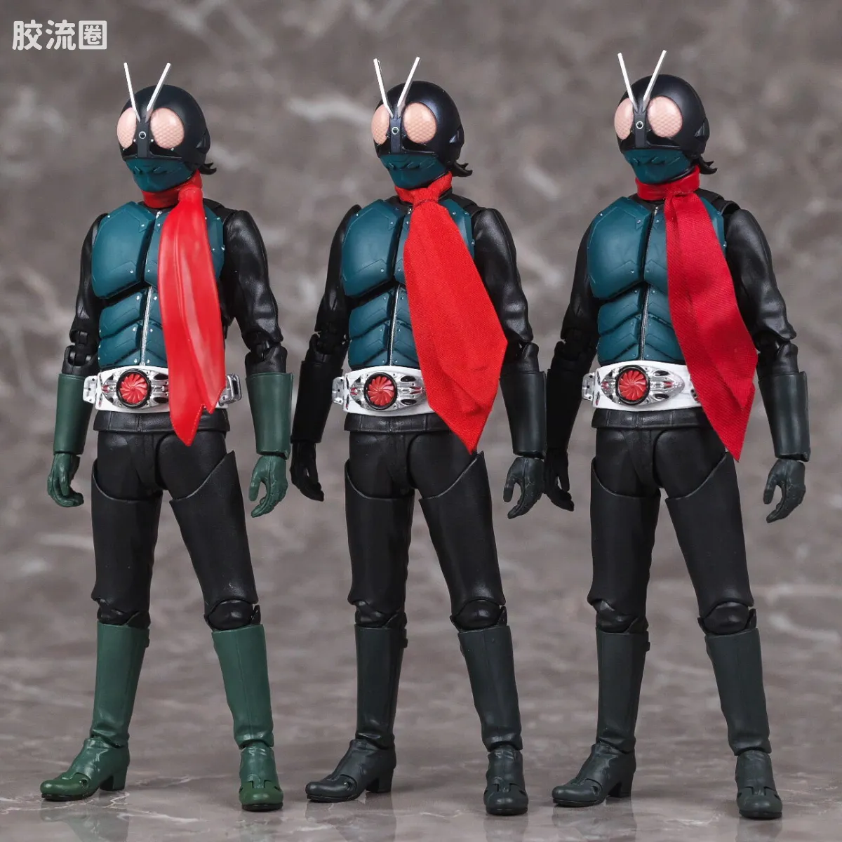 SHF 假面骑士限定版 1号蝗虫改造人/假面骑士 (新·假面骑士) - 图片