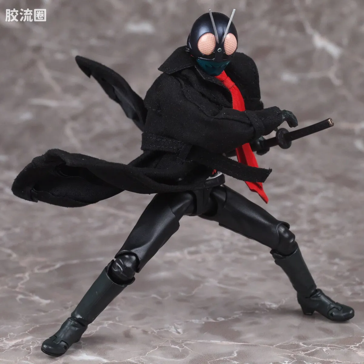SHF 假面骑士限定版 1号蝗虫改造人/假面骑士 (新·假面骑士) - 图片