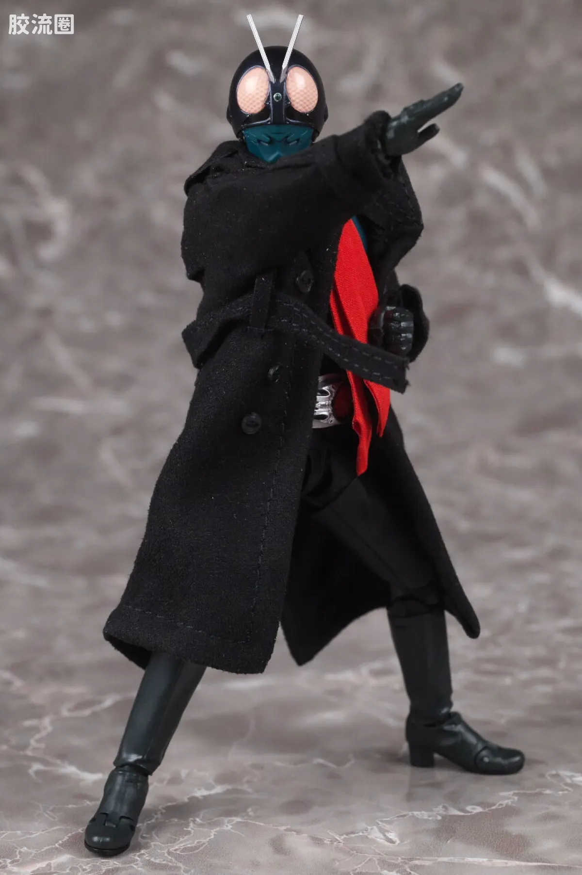 SHF 假面骑士限定版 1号蝗虫改造人/假面骑士 (新·假面骑士) - 图片