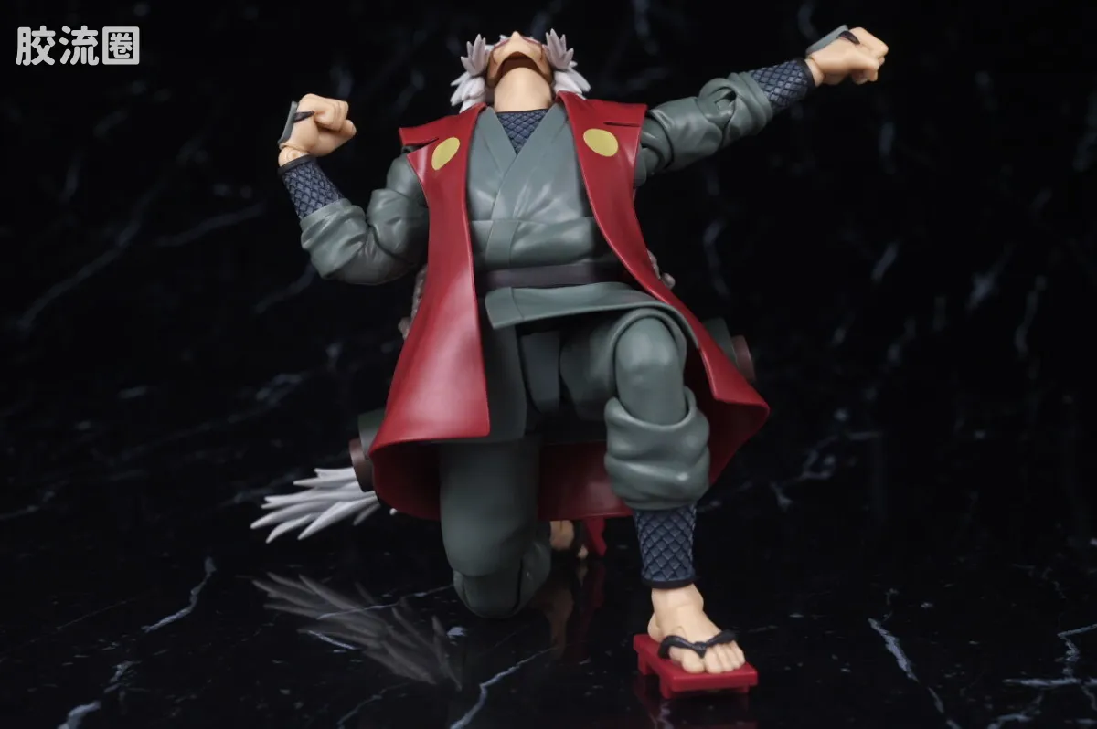 SHF 火影忍者系列 自来也 -木叶极致仙术的豪杰- 仙人模式套装 - 图片