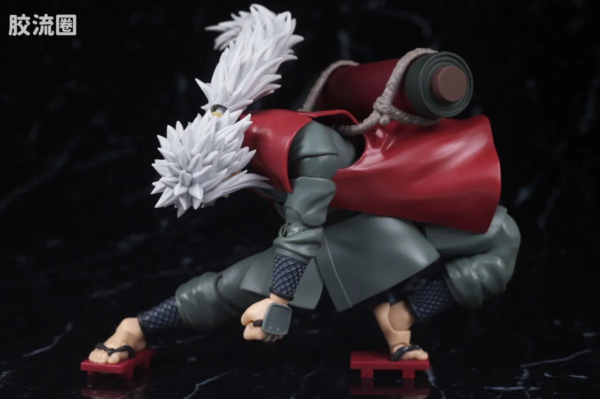 SHF 火影忍者系列 自来也 -木叶极致仙术的豪杰- 仙人模式套装 - 图片