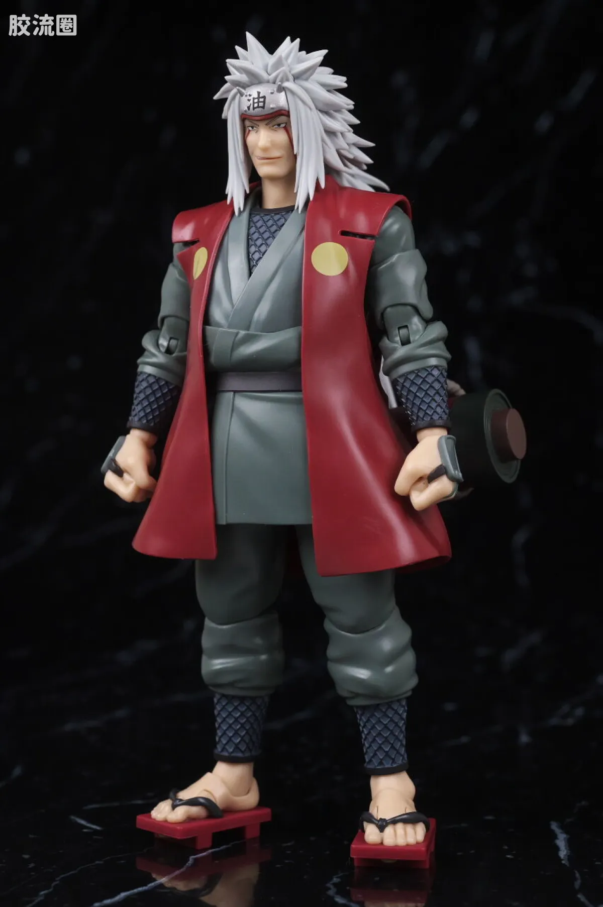 SHF 火影忍者系列 自来也 -木叶极致仙术的豪杰- 仙人模式套装 - 图片