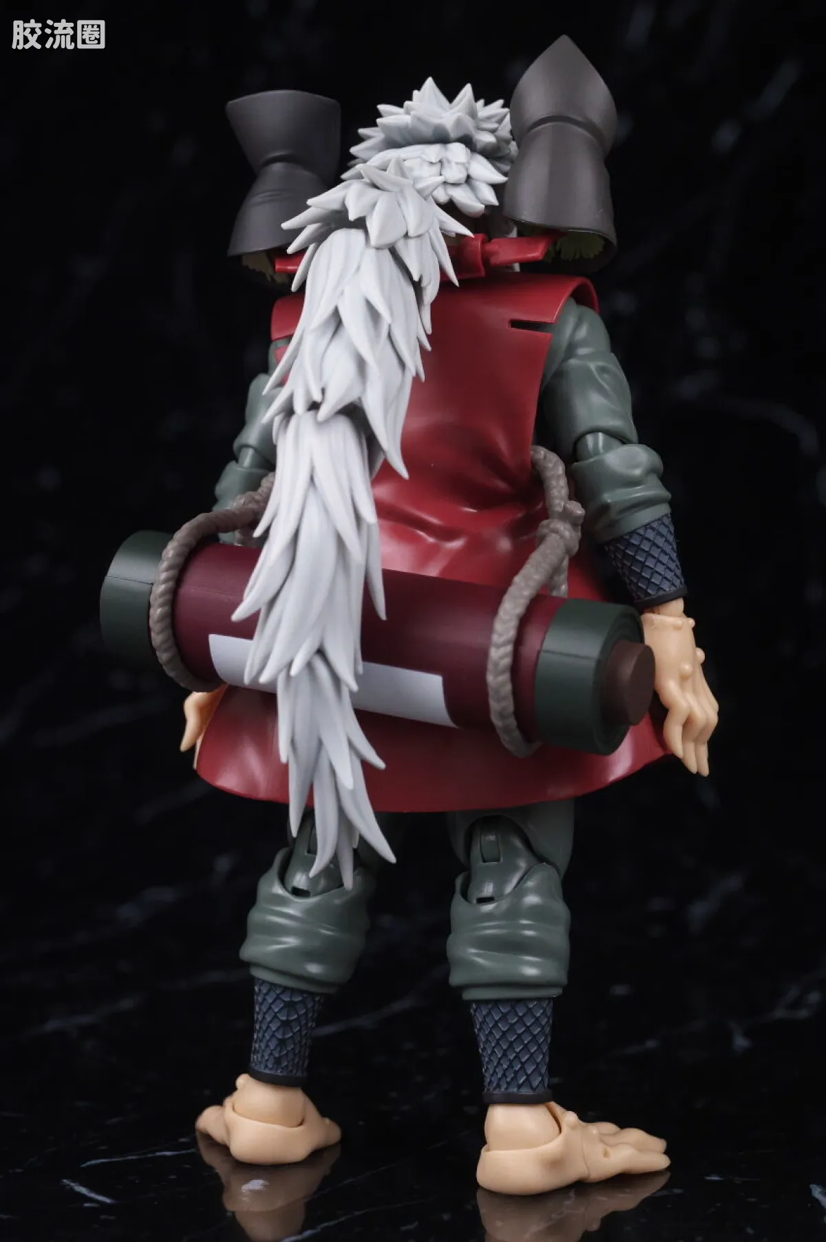 SHF 火影忍者系列 自来也 -木叶极致仙术的豪杰- 仙人模式套装 - 图片