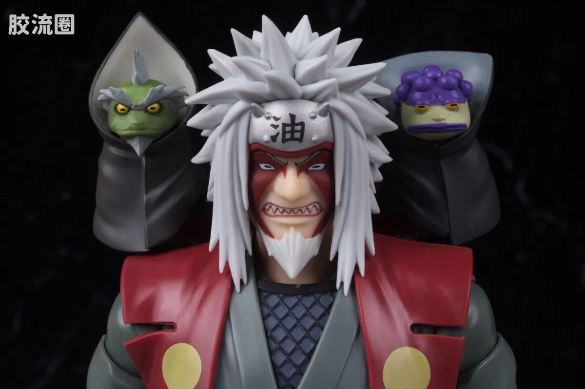 SHF 火影忍者系列 自来也 -木叶极致仙术的豪杰- 仙人模式套装 - 图片