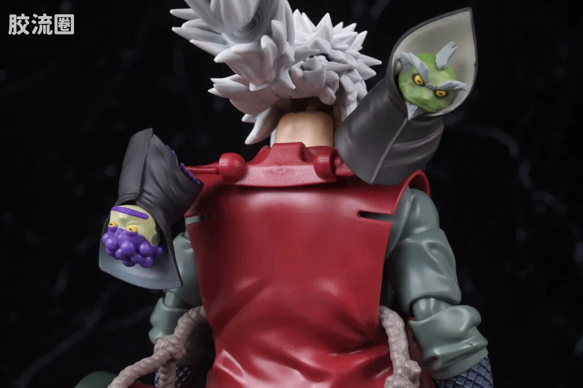 SHF 火影忍者系列 自来也 -木叶极致仙术的豪杰- 仙人模式套装 - 图片