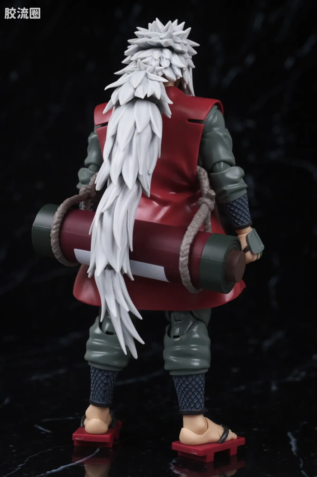 SHF 火影忍者系列 自来也 -木叶极致仙术的豪杰- 仙人模式套装 - 图片