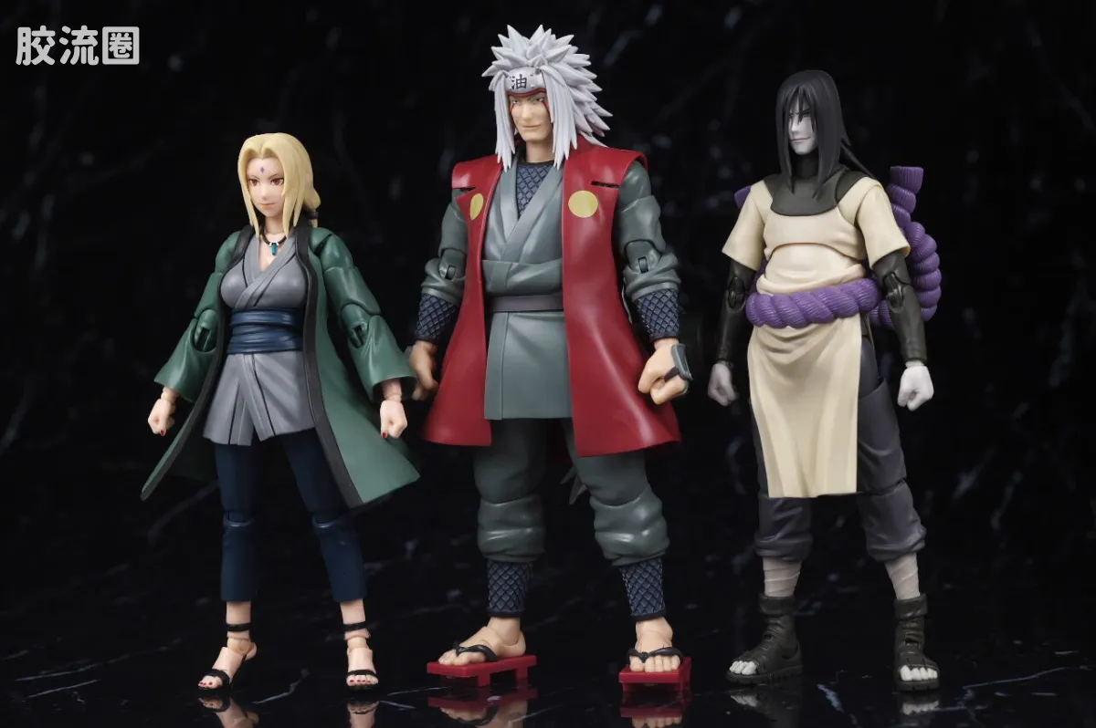 SHF 火影忍者系列 自来也 -木叶极致仙术的豪杰- 仙人模式套装 - 图片