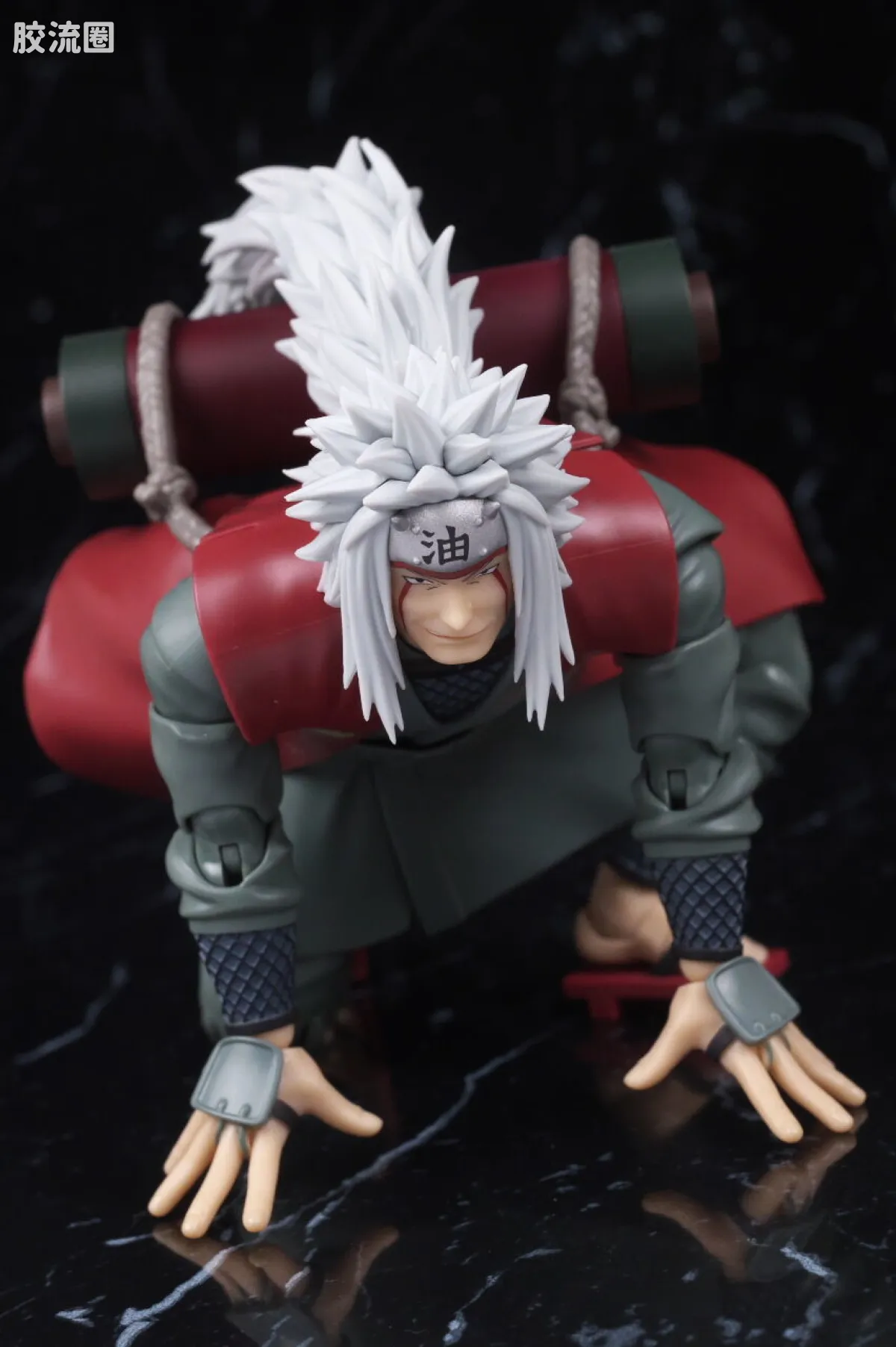 SHF 火影忍者系列 自来也 -木叶极致仙术的豪杰- 仙人模式套装 - 图片