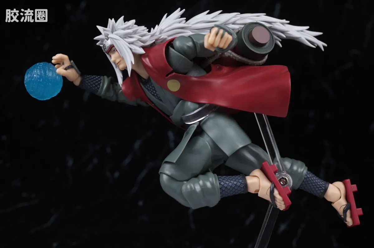SHF 火影忍者系列 自来也 -木叶极致仙术的豪杰- 仙人模式套装 - 图片