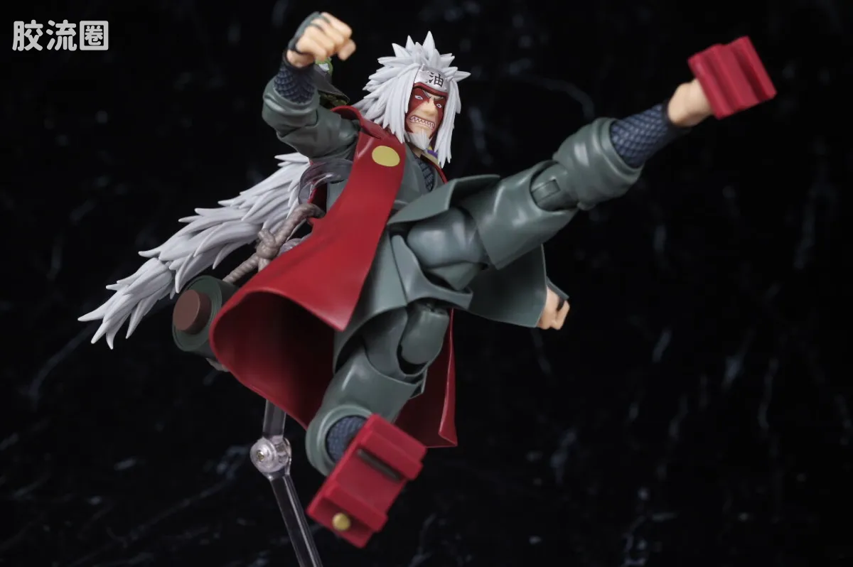 SHF 火影忍者系列 自来也 -木叶极致仙术的豪杰- 仙人模式套装 - 图片