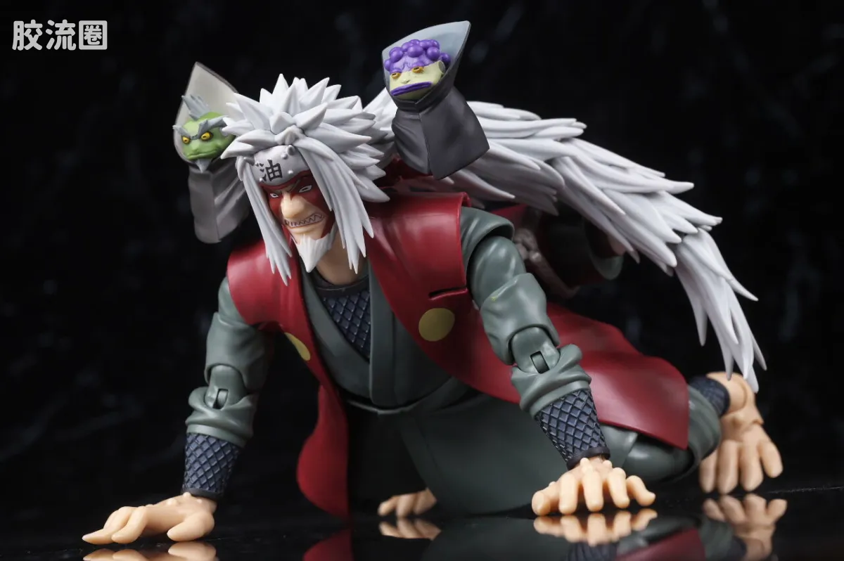 SHF 火影忍者系列 自来也 -木叶极致仙术的豪杰- 仙人模式套装 - 图片