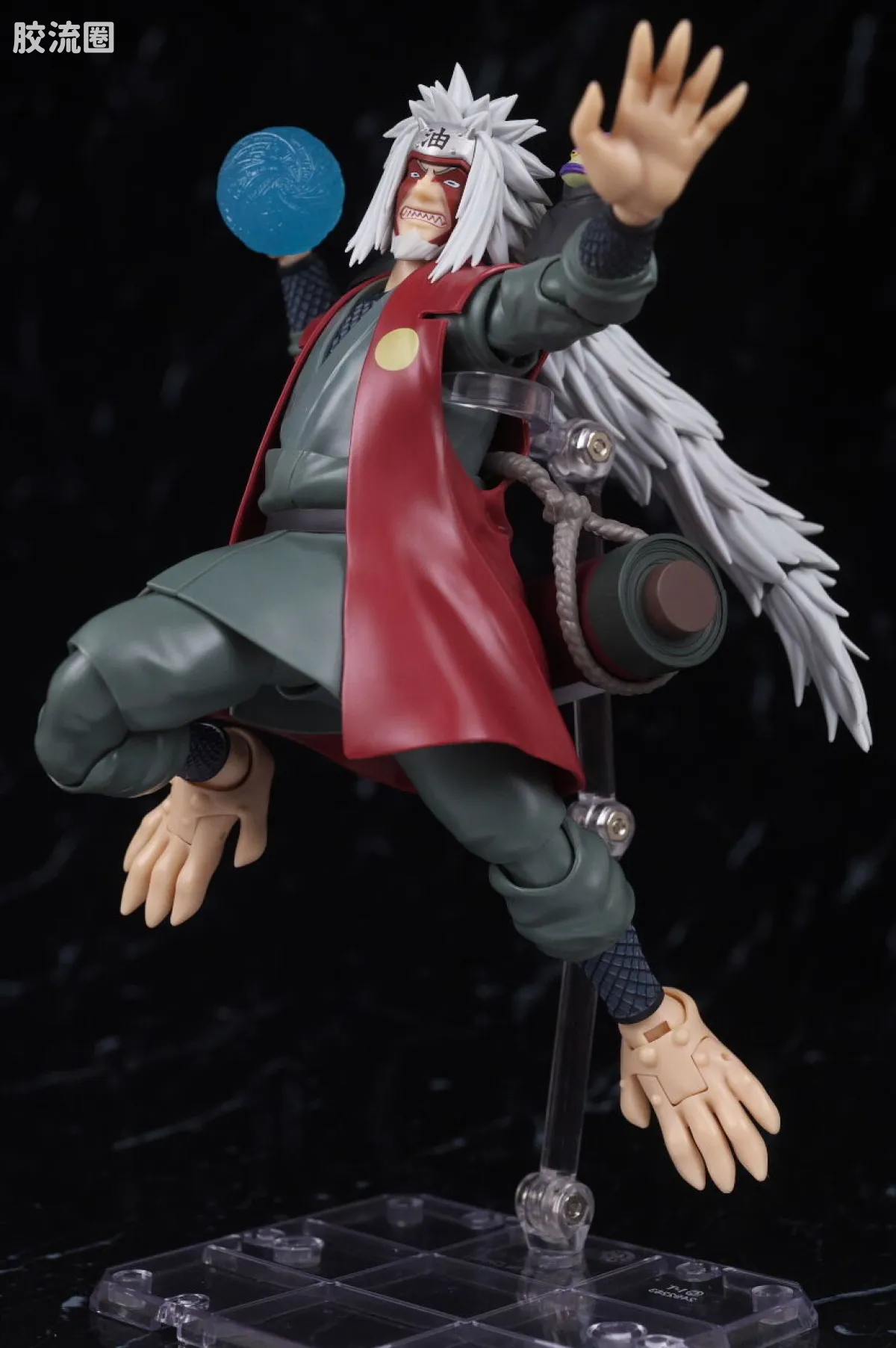 SHF 火影忍者系列 自来也 -木叶极致仙术的豪杰- 仙人模式套装 - 图片
