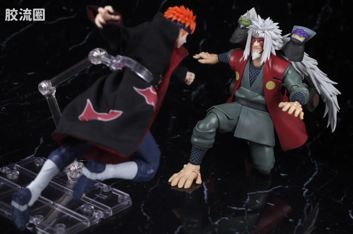 SHF 火影忍者系列 自来也 -木叶极致仙术的豪杰- 仙人模式套装 - 图片