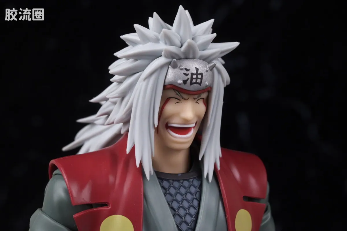SHF 火影忍者系列 自来也 -木叶极致仙术的豪杰- 仙人模式套装 - 图片