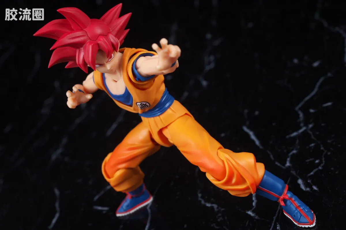SHF 龙珠系列 超级赛亚人之神孙悟空〈缠绕着神之气的姿态〉 - 图片