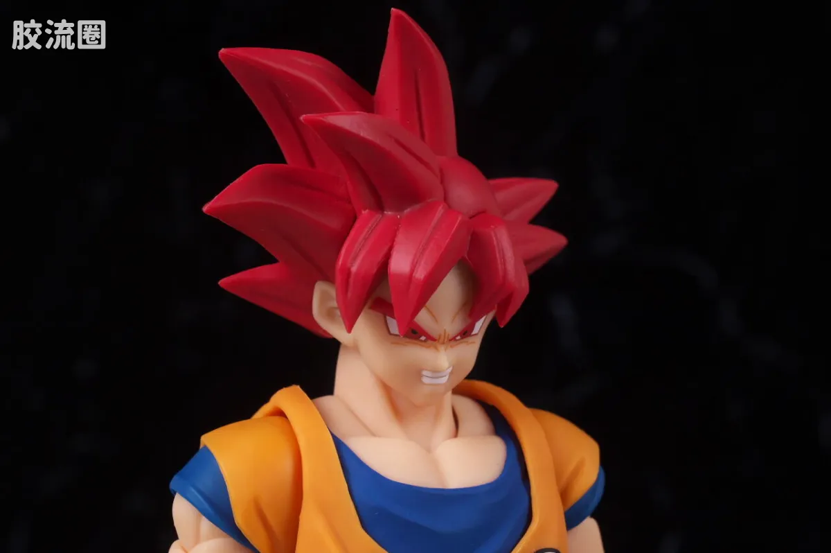 SHF 龙珠系列 超级赛亚人之神孙悟空〈缠绕着神之气的姿态〉 - 图片