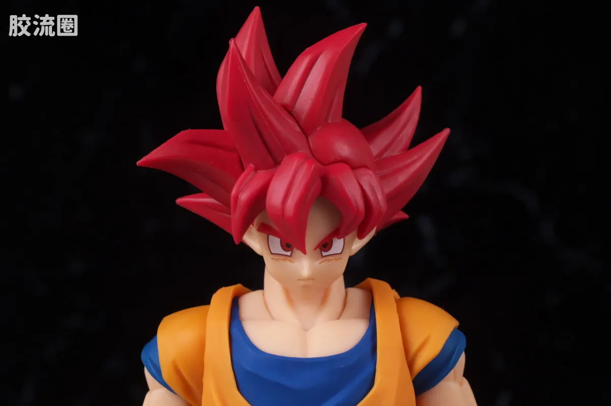SHF 龙珠系列 超级赛亚人之神孙悟空〈缠绕着神之气的姿态〉 - 图片