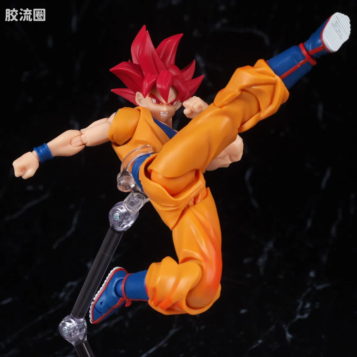 SHF 龙珠系列 超级赛亚人之神孙悟空〈缠绕着神之气的姿态〉 - 图片