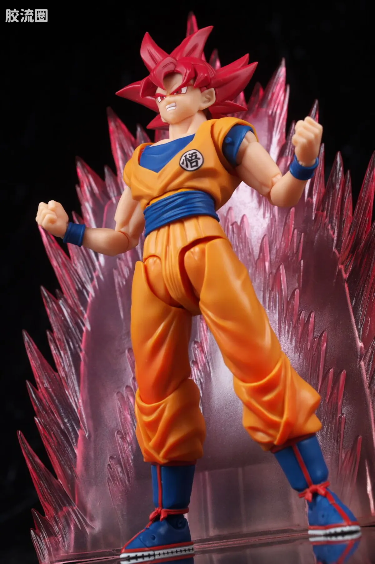 SHF 龙珠系列 超级赛亚人之神孙悟空〈缠绕着神之气的姿态〉 - 图片