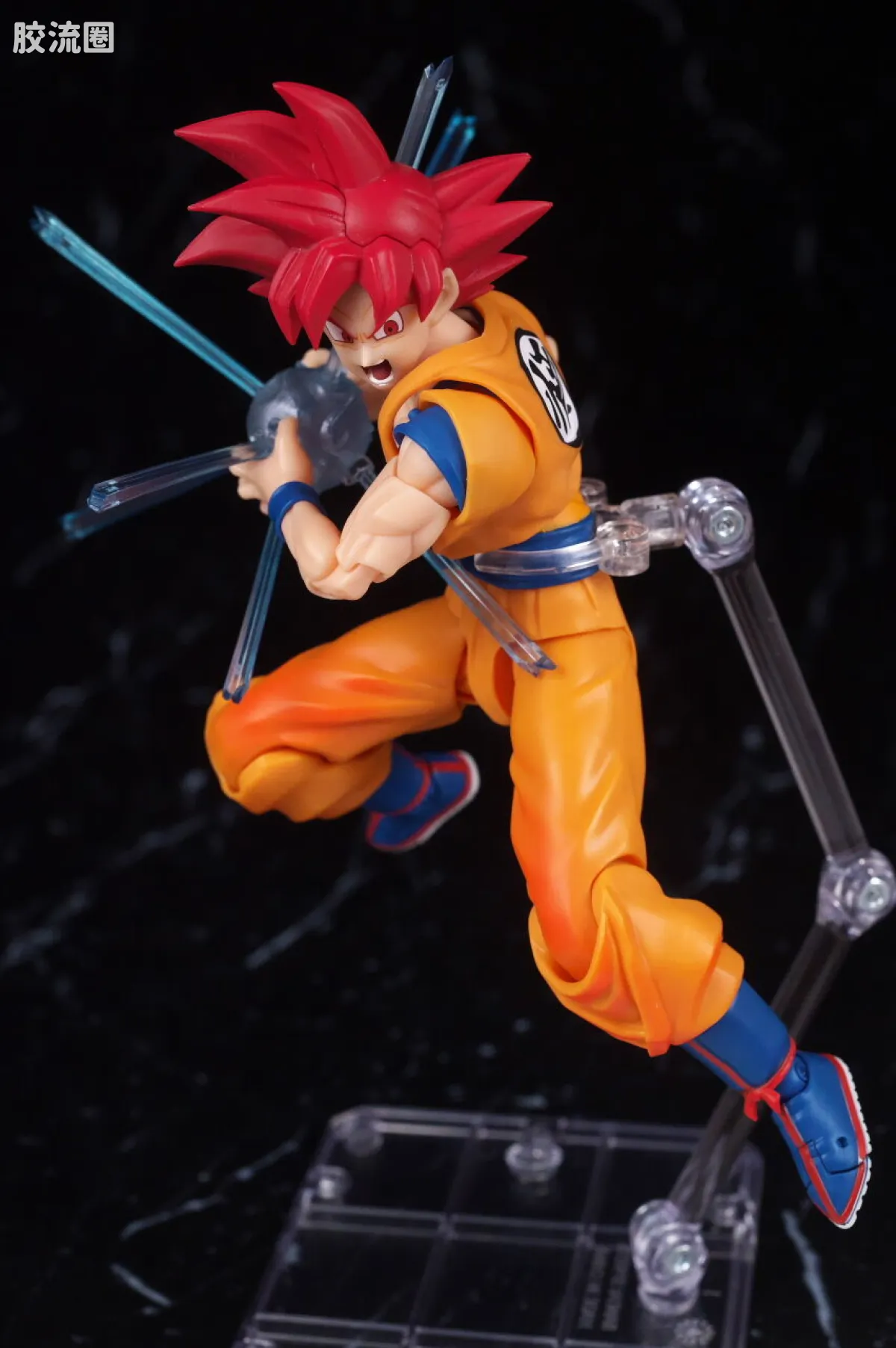 SHF 龙珠系列 超级赛亚人之神孙悟空〈缠绕着神之气的姿态〉 - 图片
