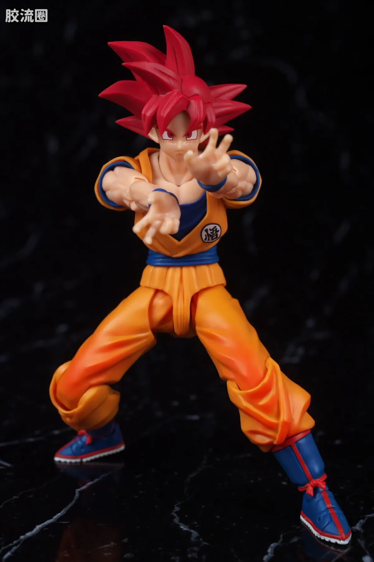 SHF 龙珠系列 超级赛亚人之神孙悟空〈缠绕着神之气的姿态〉 - 图片