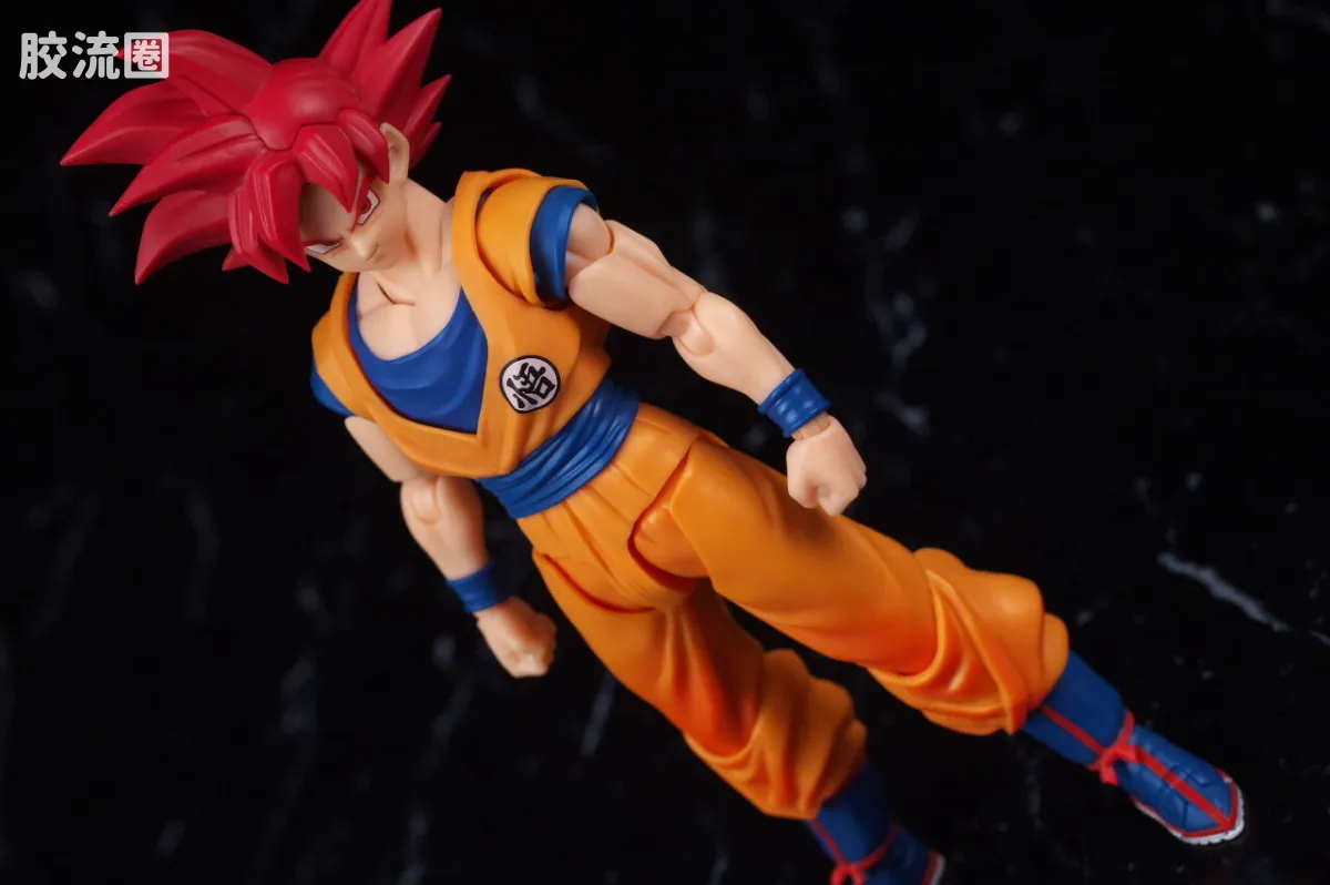 SHF 龙珠系列 超级赛亚人之神孙悟空〈缠绕着神之气的姿态〉 - 图片