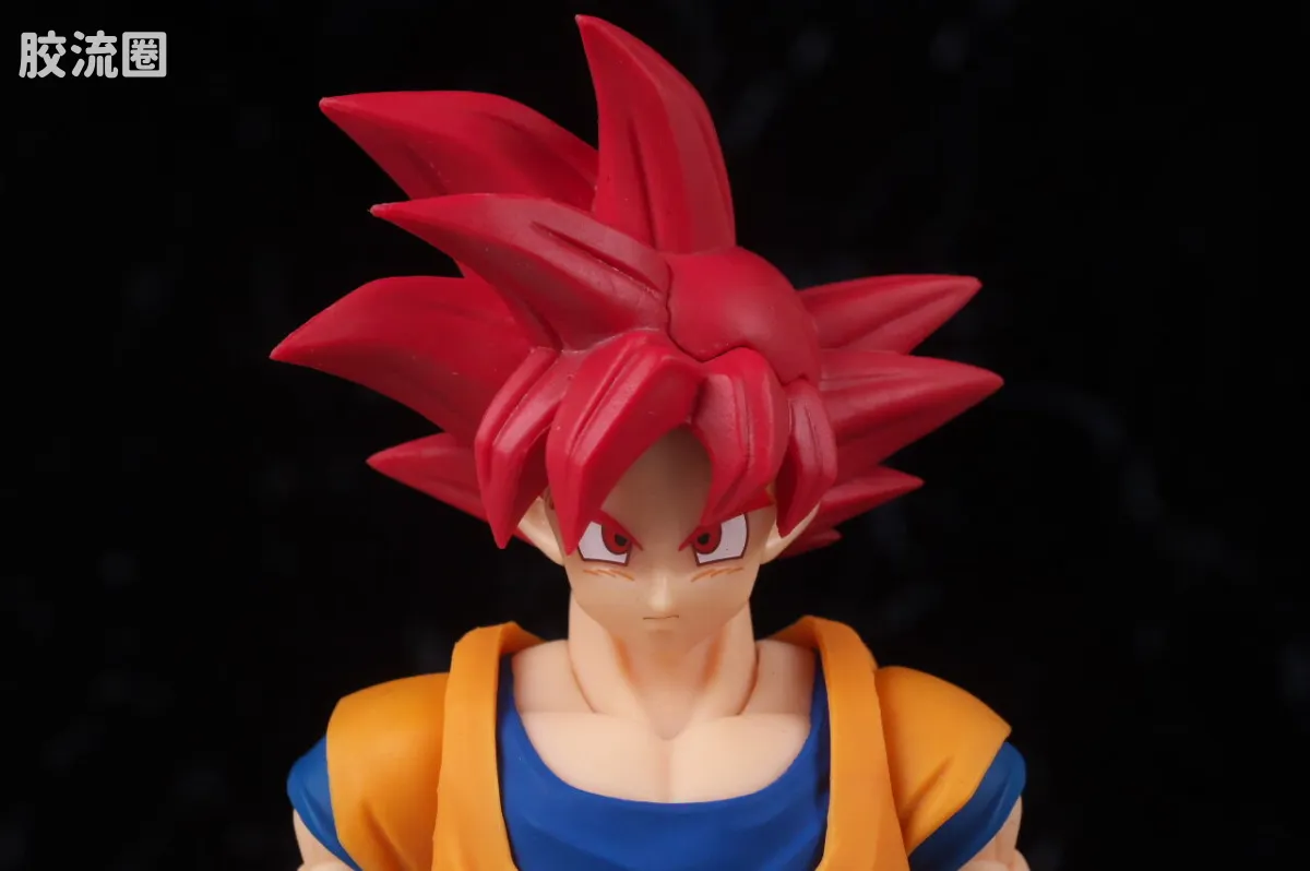 SHF 龙珠系列 超级赛亚人之神孙悟空〈缠绕着神之气的姿态〉 - 图片