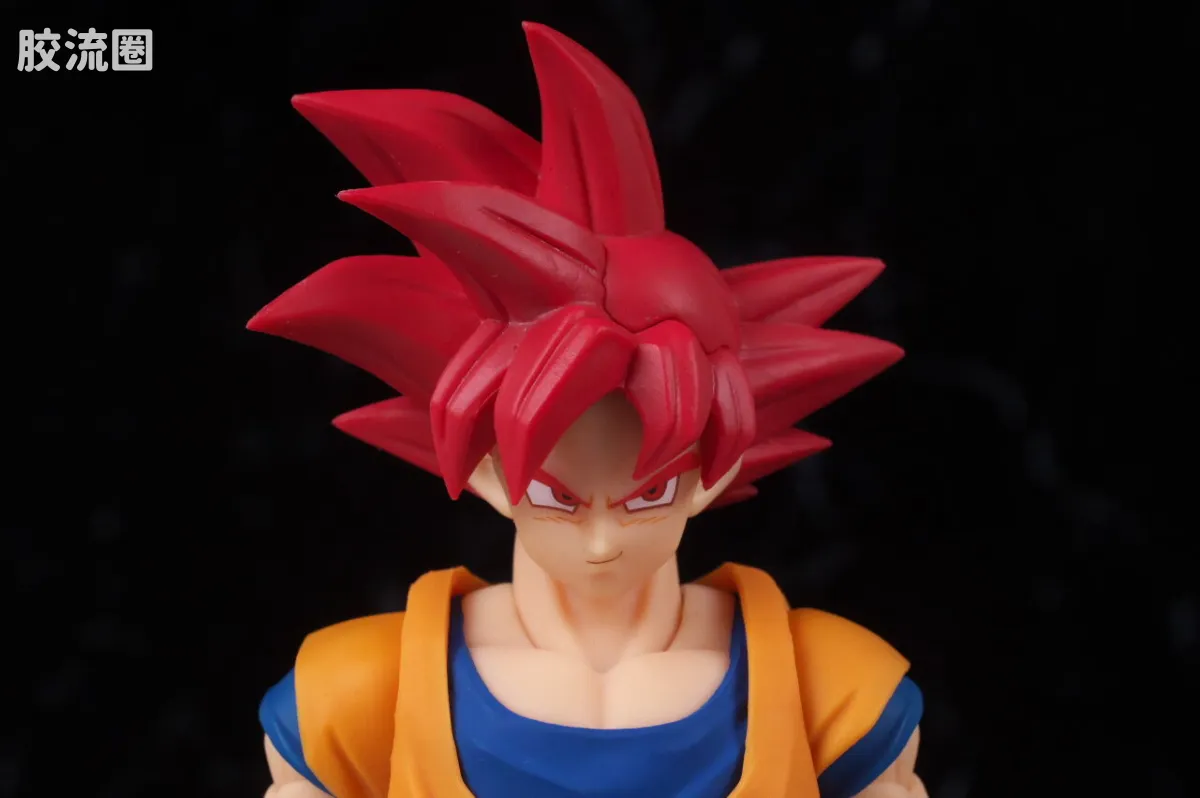 SHF 龙珠系列 超级赛亚人之神孙悟空〈缠绕着神之气的姿态〉 - 图片