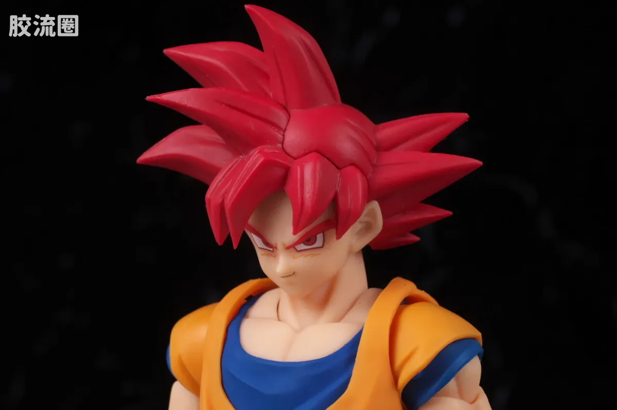 SHF 龙珠系列 超级赛亚人之神孙悟空〈缠绕着神之气的姿态〉 - 图片