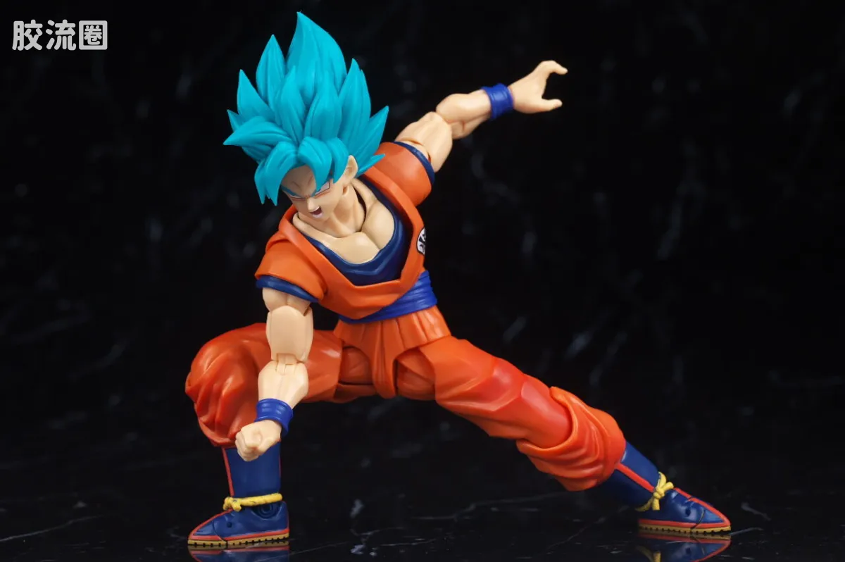 SHF 龙珠系列 超级赛亚人之神之超级赛亚人孙悟空〈超越极限的苍蓝之力〉 - 图片