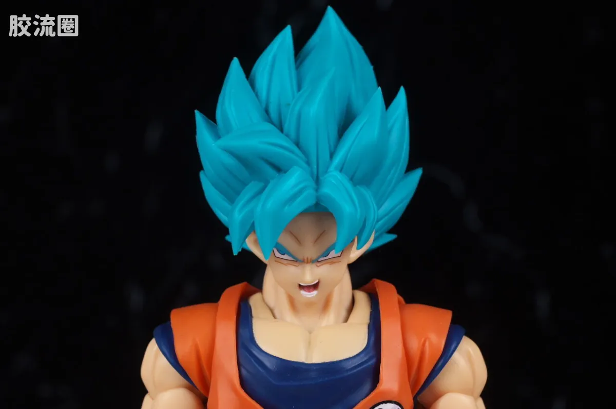 SHF 龙珠系列 超级赛亚人之神之超级赛亚人孙悟空〈超越极限的苍蓝之力〉 - 图片