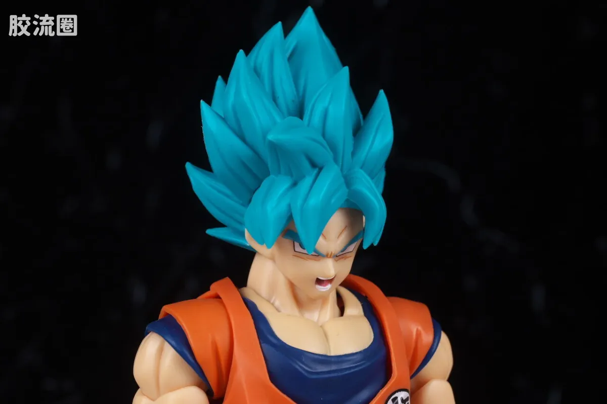 SHF 龙珠系列 超级赛亚人之神之超级赛亚人孙悟空〈超越极限的苍蓝之力〉 - 图片