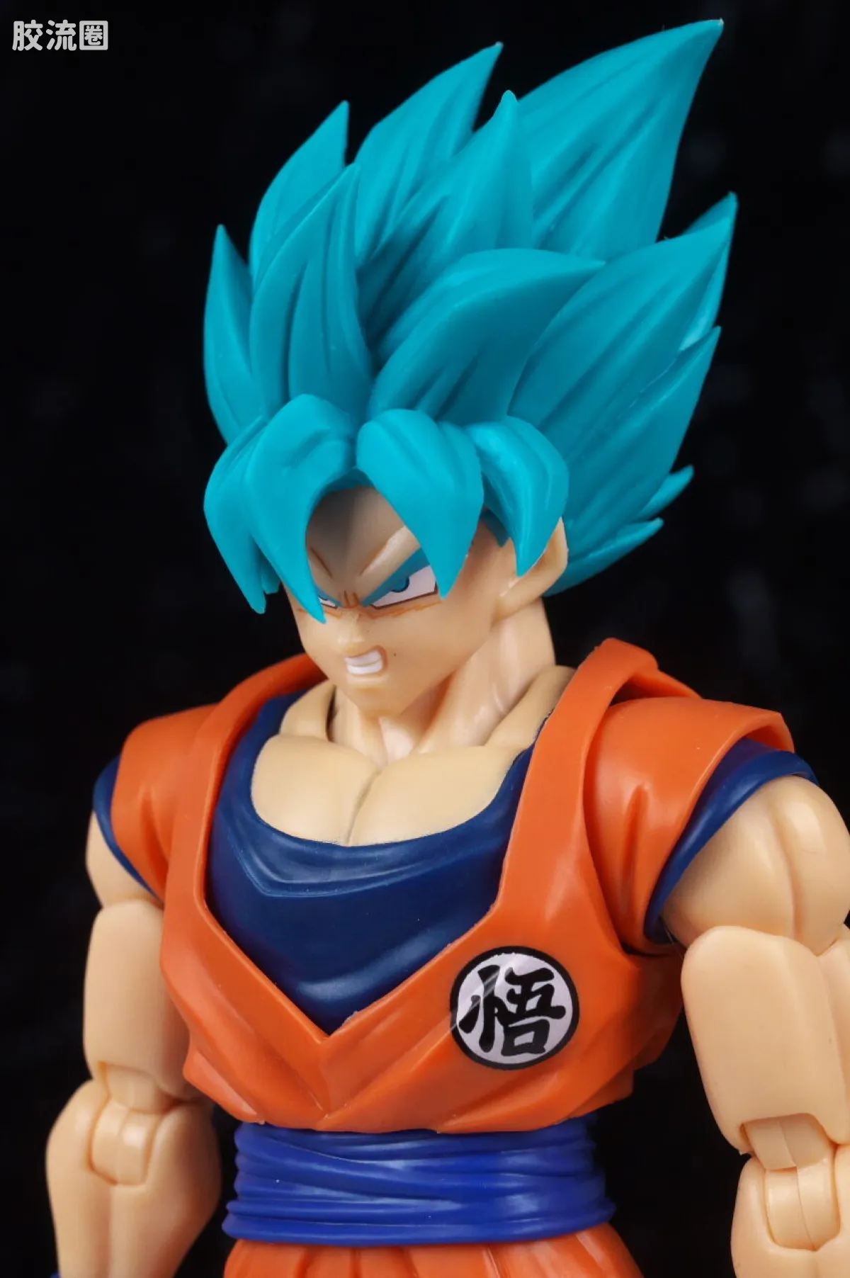 SHF 龙珠系列 超级赛亚人之神之超级赛亚人孙悟空〈超越极限的苍蓝之力〉 - 图片