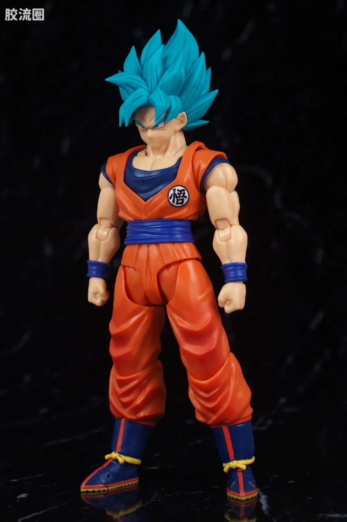 SHF 龙珠系列 超级赛亚人之神之超级赛亚人孙悟空〈超越极限的苍蓝之力〉 - 图片